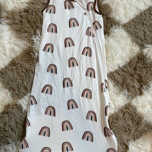 Kyte baby coffee rainbow sleep sack